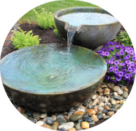  water feature spillway bowls